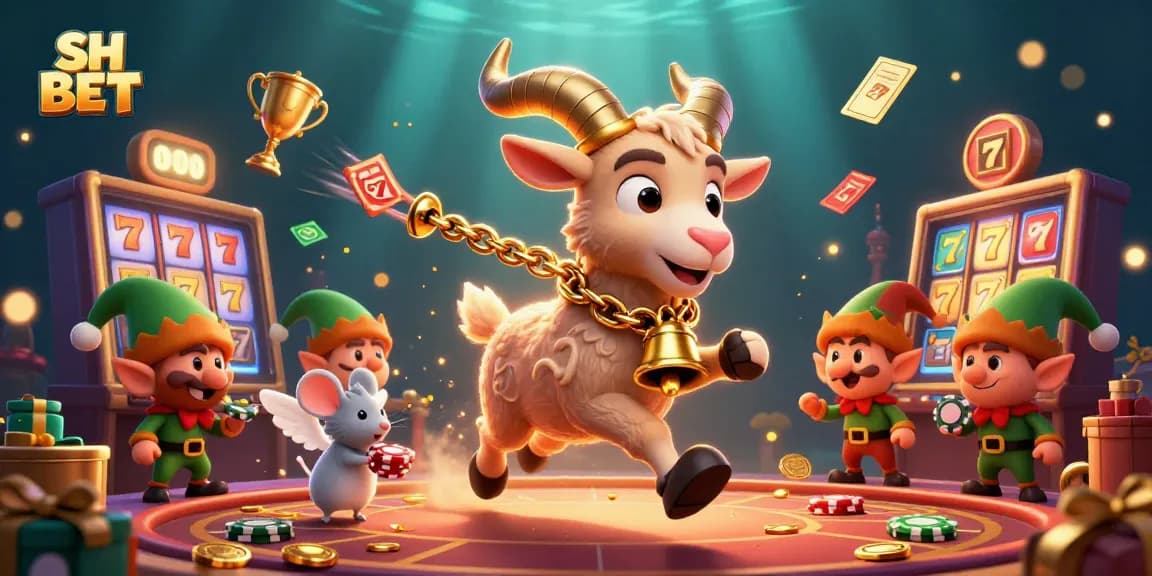 Experience SH BET's thrilling casino adventure with cartoon characters in an electrifying gaming scene.