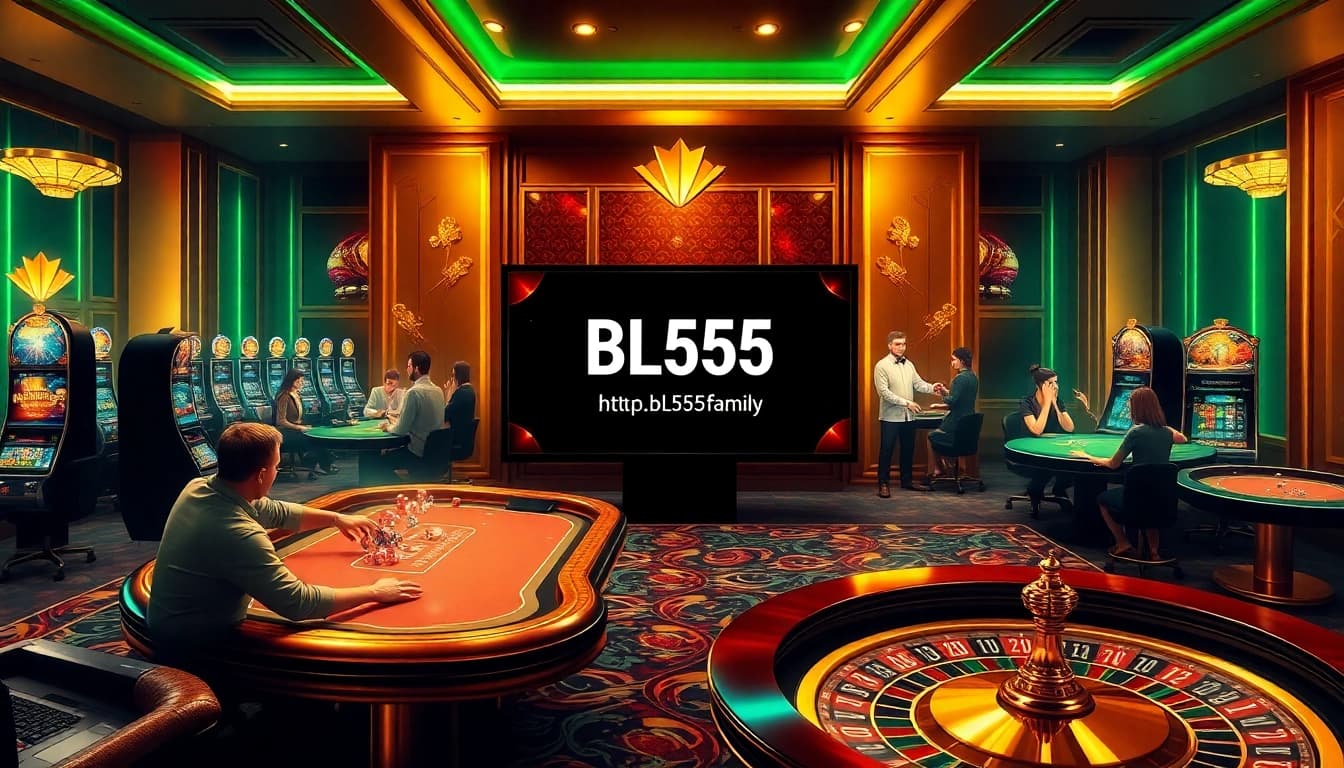 Experience thrilling online gaming at https://bl555.family/ featuring poker, slots, and roulette tables.