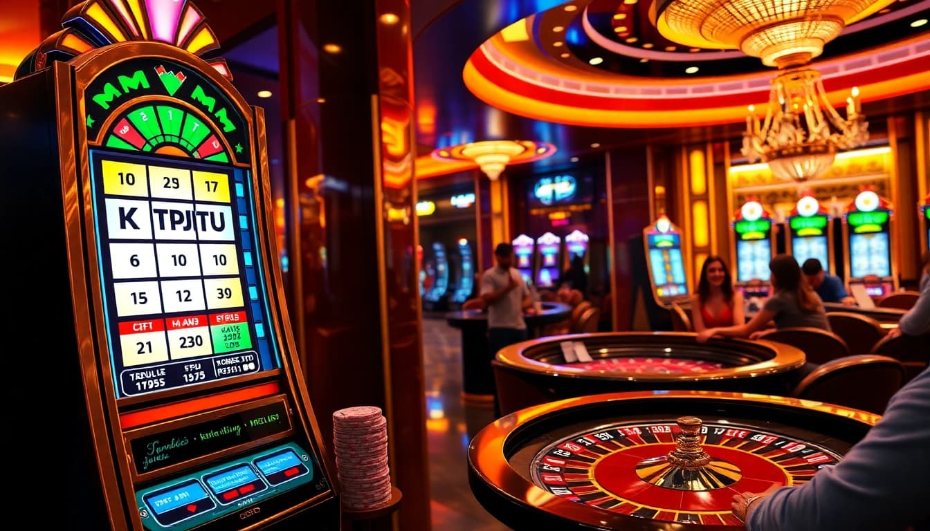 Experience thrilling gameplay at KTPJITU with vibrant casino ambiance and winning excitement.