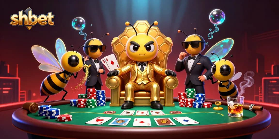Experience the thrilling world of shbet through this vibrant 3D digital illustration featuring engaging casino elements.