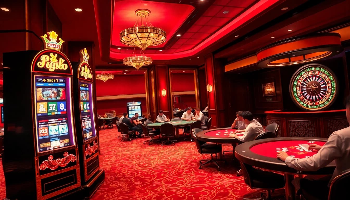 Experience the excitement of PGSLOT with lively casino games and vibrant visuals.