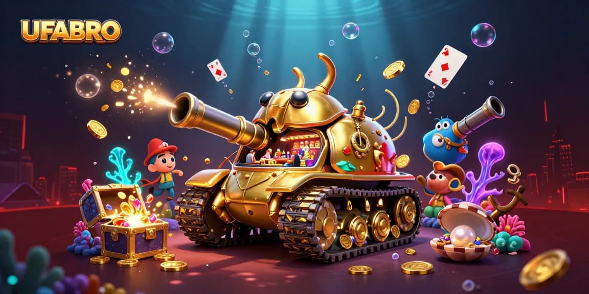 Experience winning moments at UFABRO with vibrant casino action in a stunning 3D scene!