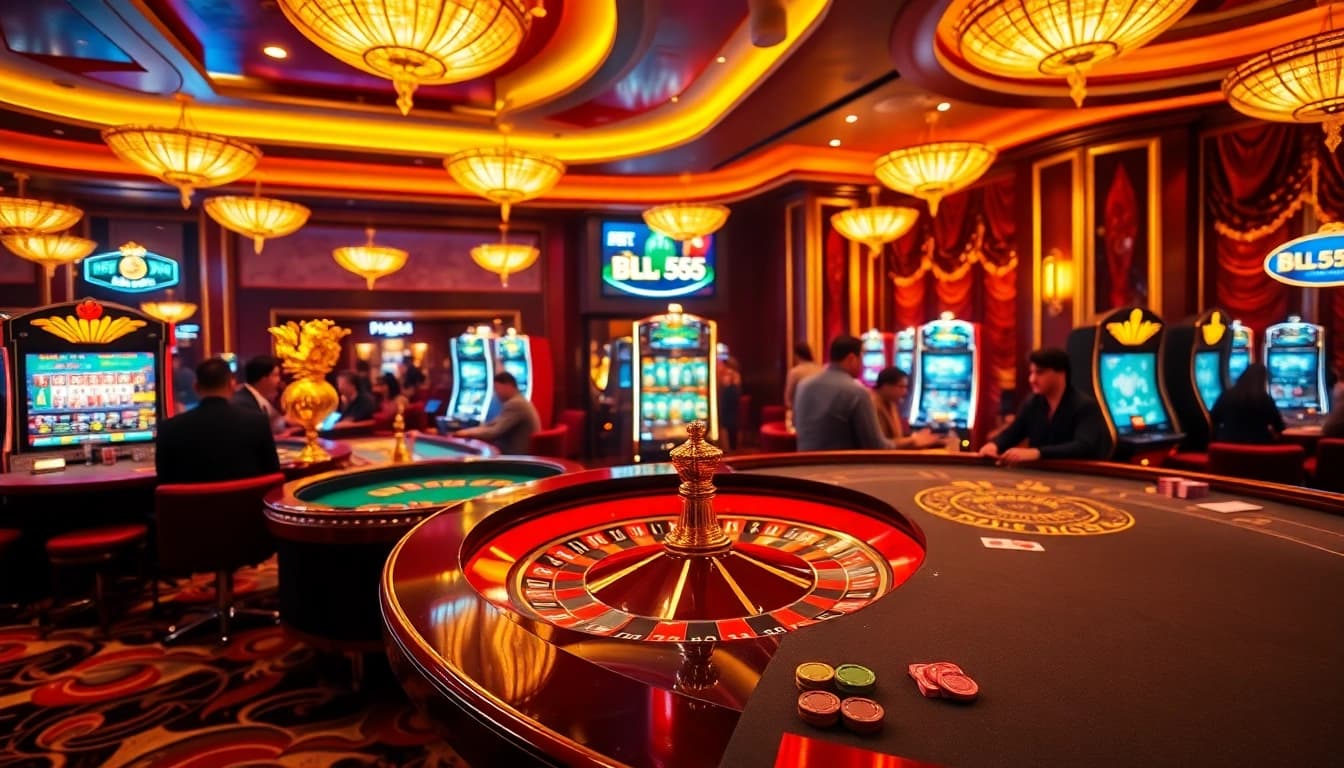 Experience high-stakes excitement at BL555 with dynamic casino tables and engaging gameplay.