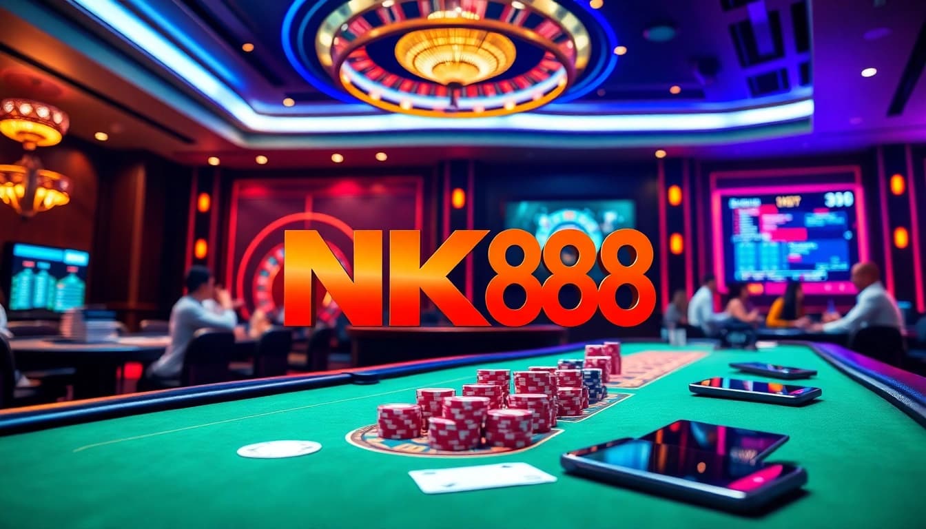 Experience the excitement of NK88 with luxurious casino games and vibrant betting action.