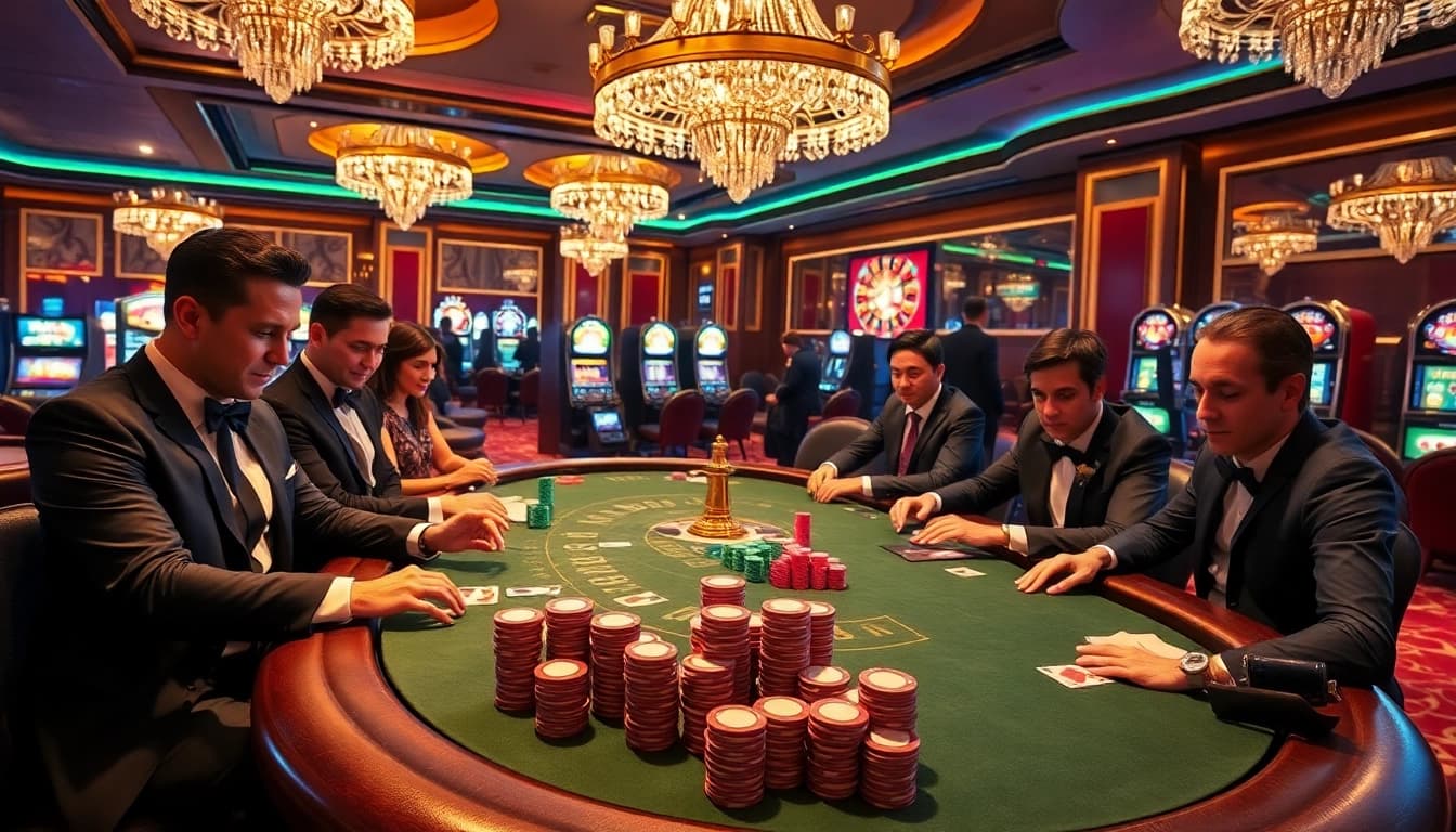 Trải nghiệm cảm giác chiến thắng tại 24kclub với các trò chơi poker sôi động và máy xèng lấp lánh.