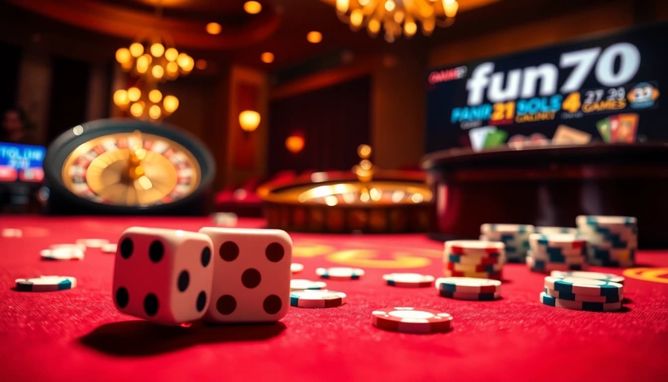 Experience the thrill of winning at fun79 with vibrant casino tables and engaging gameplay.