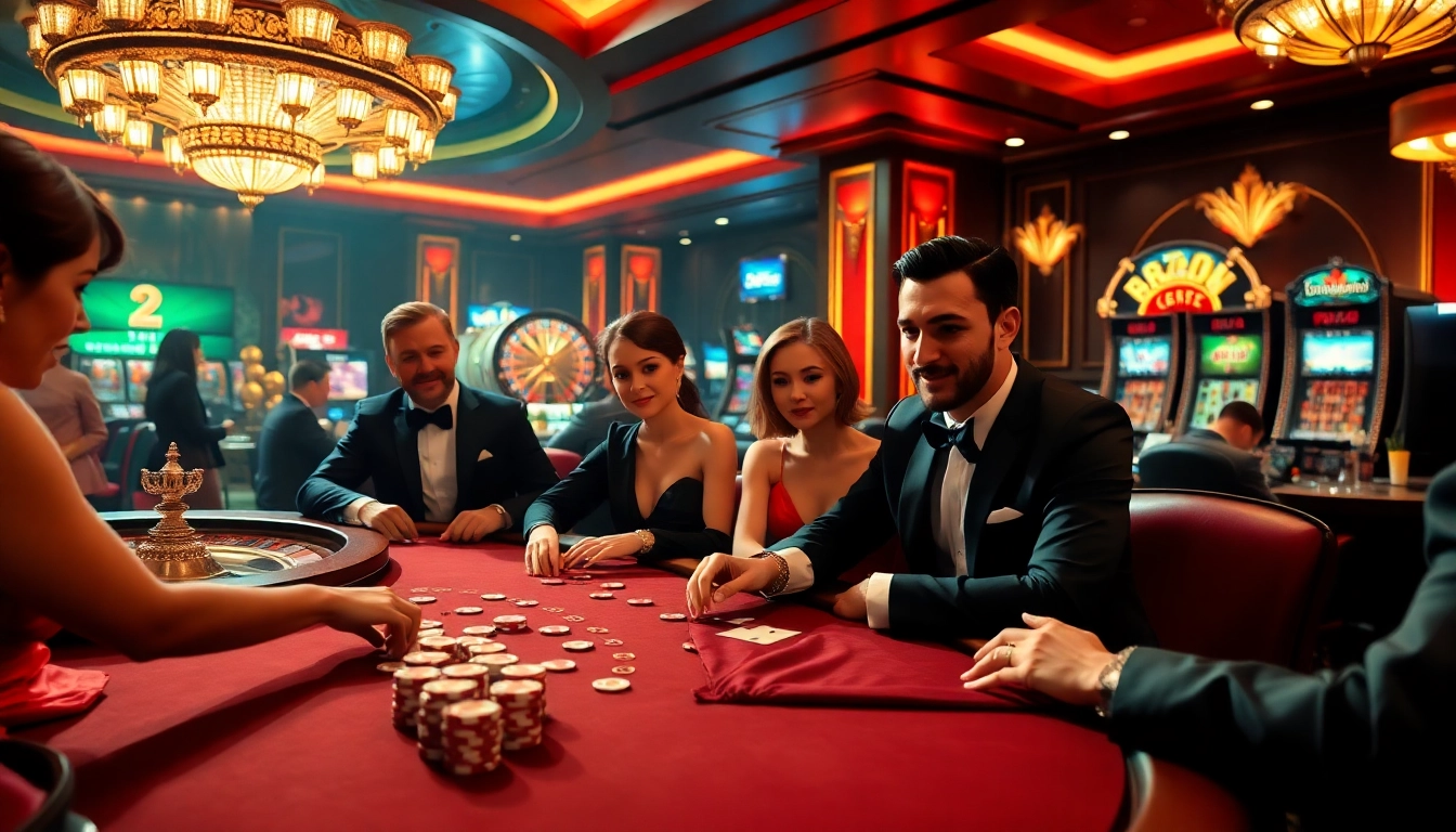 Experience the thrill of BK8 เว็บตรง with professional players enjoying high-stakes poker.