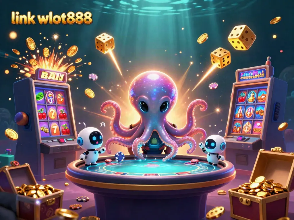 Mengoperasikan meja poker holografik oleh link wslot888 bersama makhluk luar angkasa dan robot