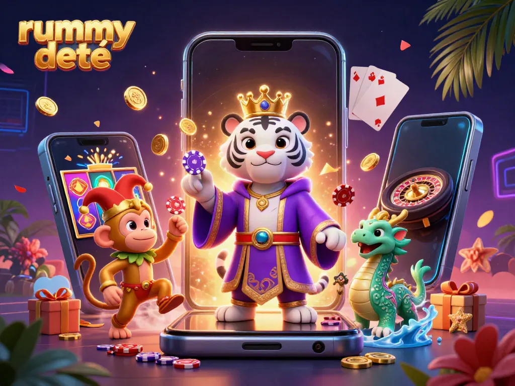 Rummy deity menawarkan pengalaman bermain kartu yang intens dengan grafis yang memukau.