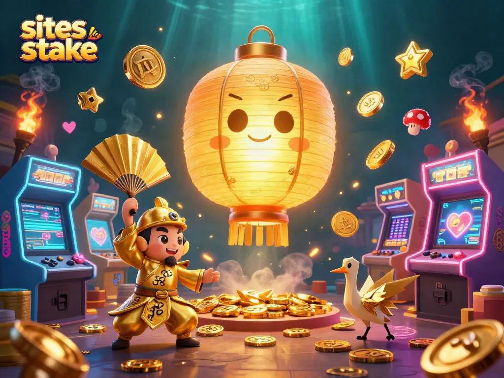 Experience thrilling gameplay at sites like stake with cartoon characters and colorful gaming elements.