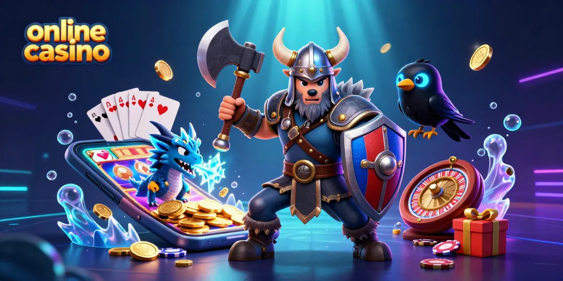 Engage with top online casino experiences featuring vibrant gaming elements in a dynamic 3D portrayal.