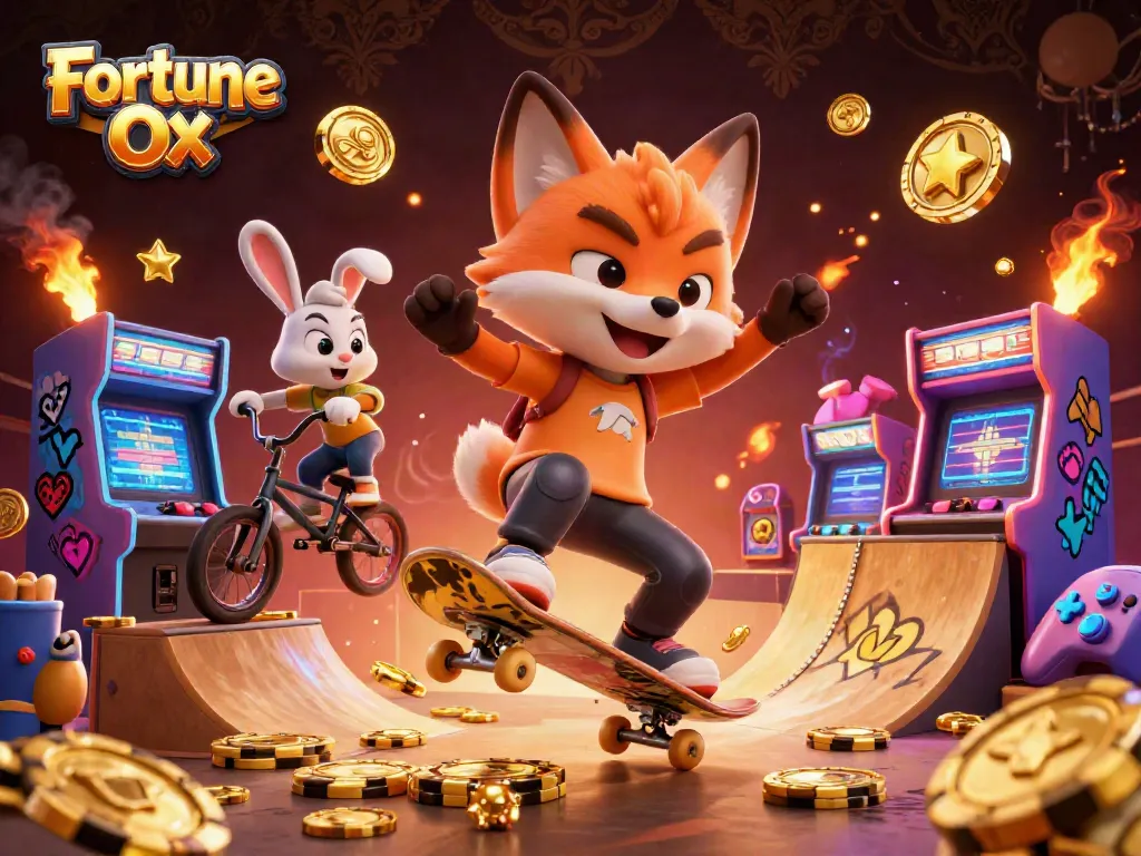 เล่นเกม Fortune Ox บนสล็อตวิดีโอที่เต็มไปด้วยสีสันและกราฟิกคาสิโนที่น่าตื่นเต้น