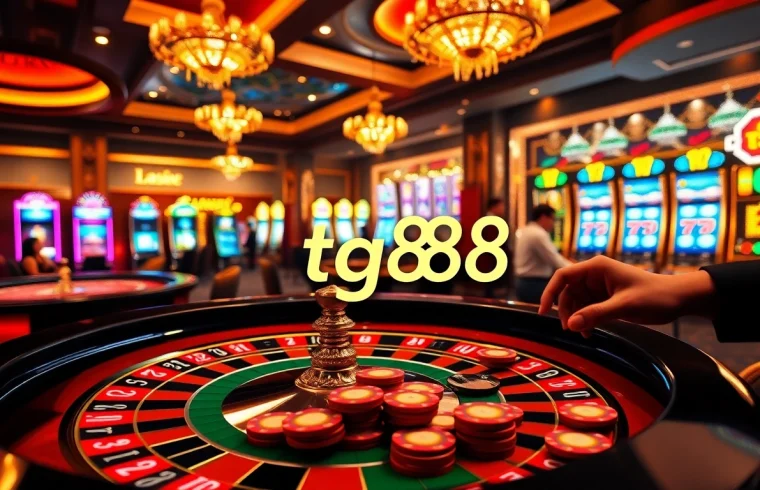 Experience the thrill of gambling at tg88 with vibrant casino tables and exciting gameplay.