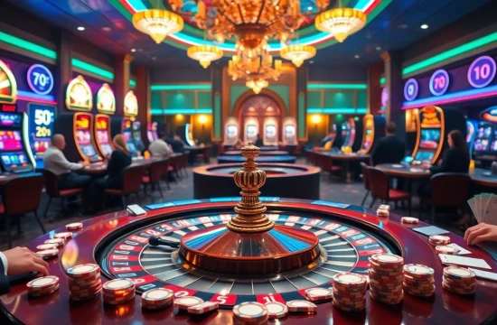 Engaging players at a luxurious casino table showcasing Man88's thrilling gaming experience.