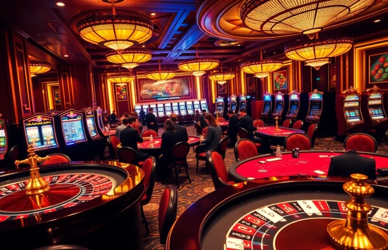 Experience the thrill of live gambling action at Clubmastersgg.com with vibrant casino scenes.