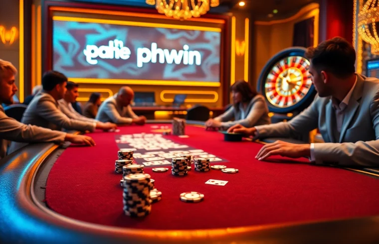 Experience the thrill of phwin with vibrant casino gameplay and exciting poker action.
