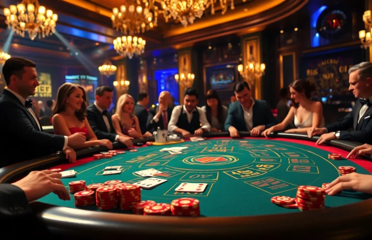 에볼루션 바카라에서 플레이하는 즐거운 플레이어들의 모습