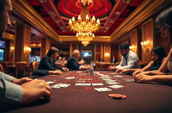 에볼루션 바카라 테이블에서 플레이어들이 경쟁하는 생생한 장면