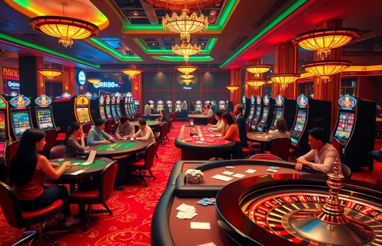 Experience the thrill at RR88 with vibrant casino games and exciting player interactions.