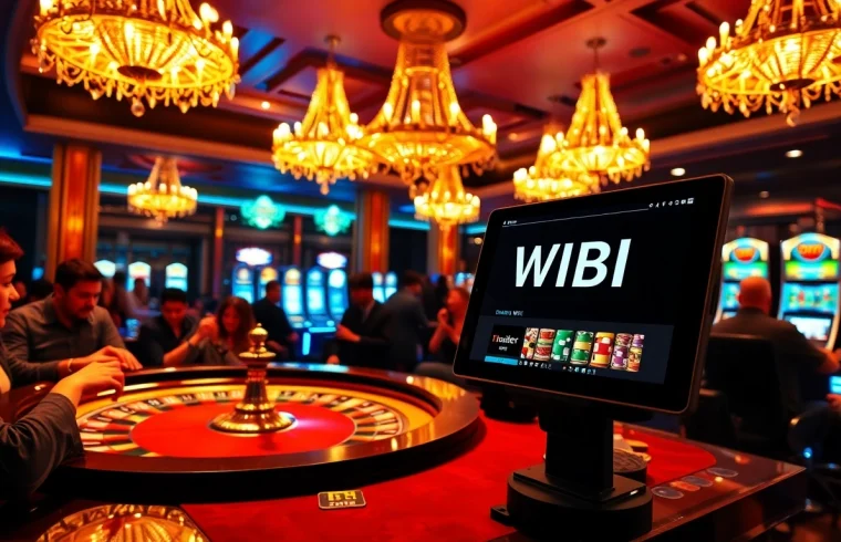 Explore hidden wiki gaming strategies amidst vibrant casino action with roulette and poker elements.