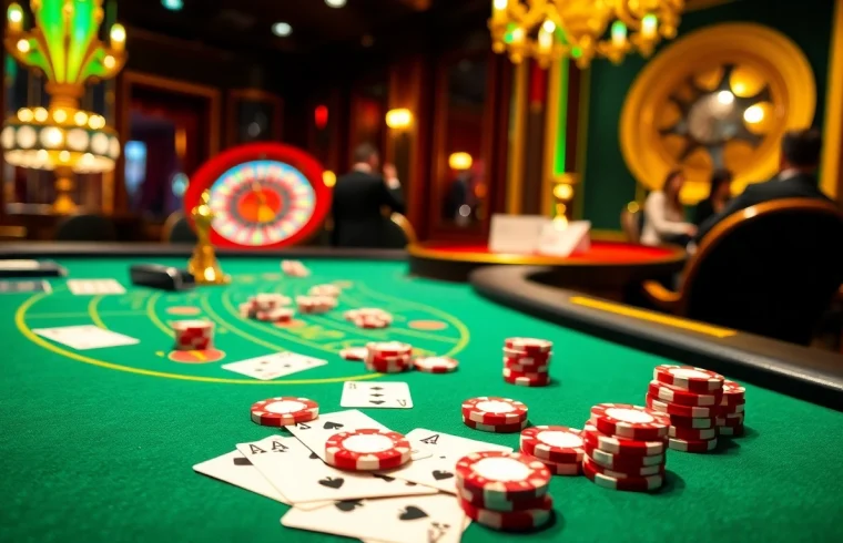 Winning at Blackjack with luxurious atmosphere at 88i com casino table.