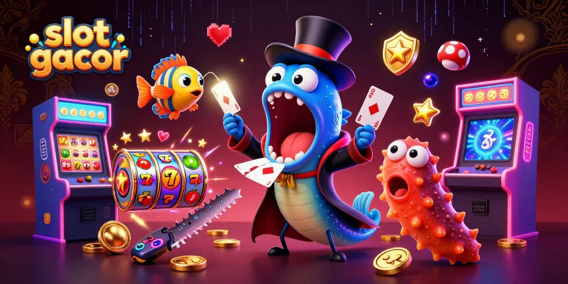 Bermain slot gacor dengan gulper eel beraksi sulap di bawah cahaya neon yang memikat.